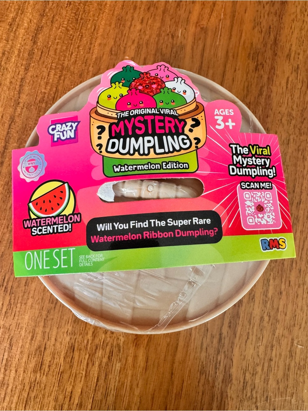 RMS Mystery Dumpling Watermelon Edition Scented Viral Squishy Factory Sealed NWT